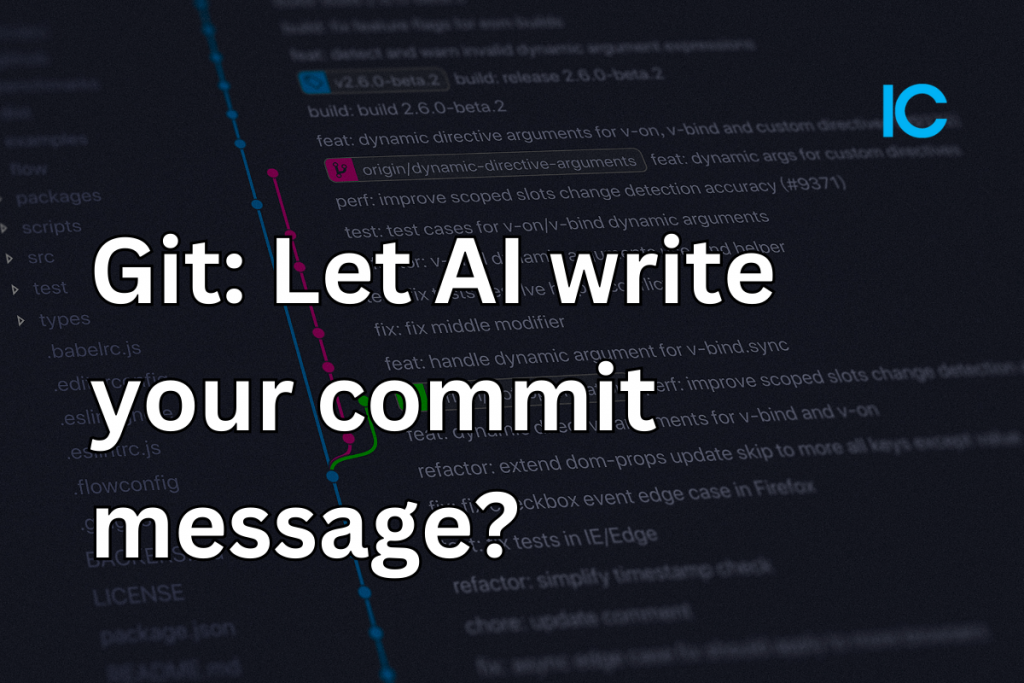 Intelligent computing: Let AI write your commit message